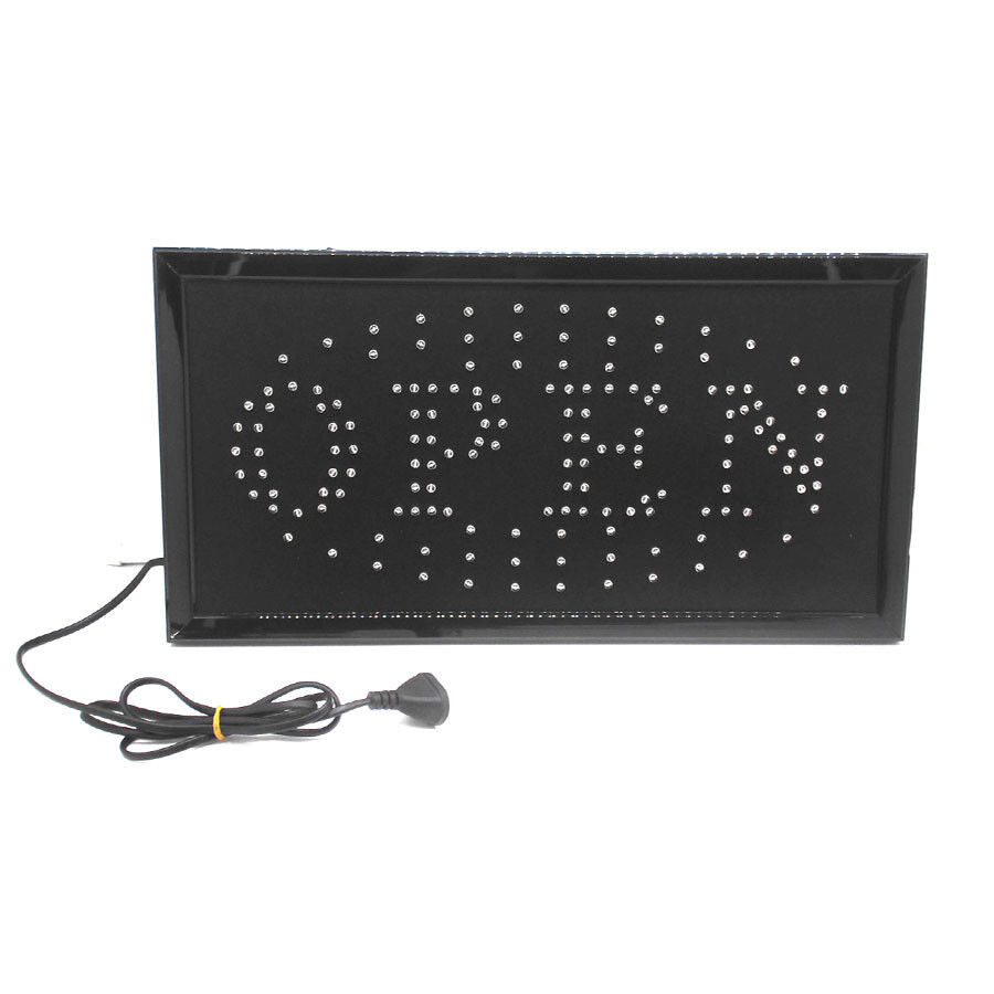 Size 48*25CM LED Open Sign Flashing For Shop - Office Catch