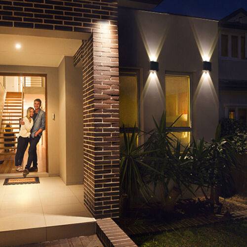 Stylish LED Wall Light Waterproof Indoor Outdoor Stair Corridor Lamp Exterior Lights - Office Catch