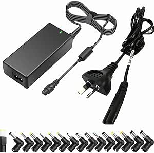 Universal 90W 15V-24V Laptop Power Supply Charger 15 Connector Dell Asus HP Sony - Office Catch