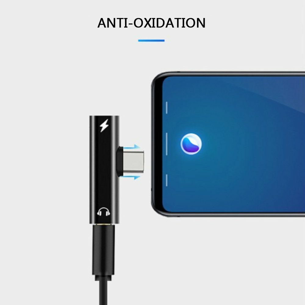 USB Type C to 3.5 mm Headphone Audio Jack | 2 in 1 - Office Catch