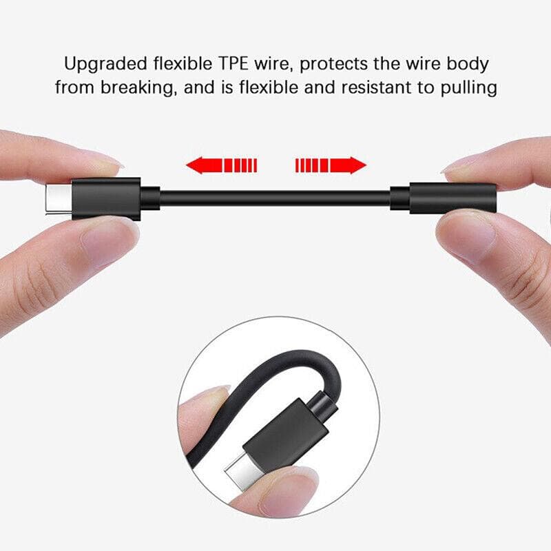 USB Type C to 3.5mm Headphone Audio Aux Stereo Cable Adapter For LG Xiaomi - Office Catch