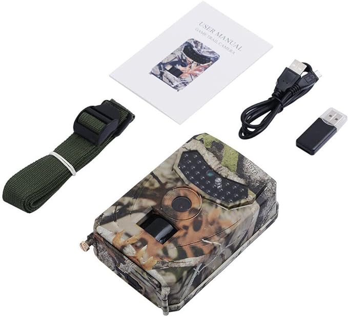 WiFi Trail Hunting Camera Outdoor 20MP 1080P Game Wildlife Cam PIR Night Vision - Office Catch