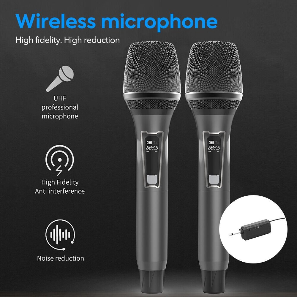Wireless Bluetooth Karaoke Soundbar W/ 2 Wireless Microphones. - Office Catch