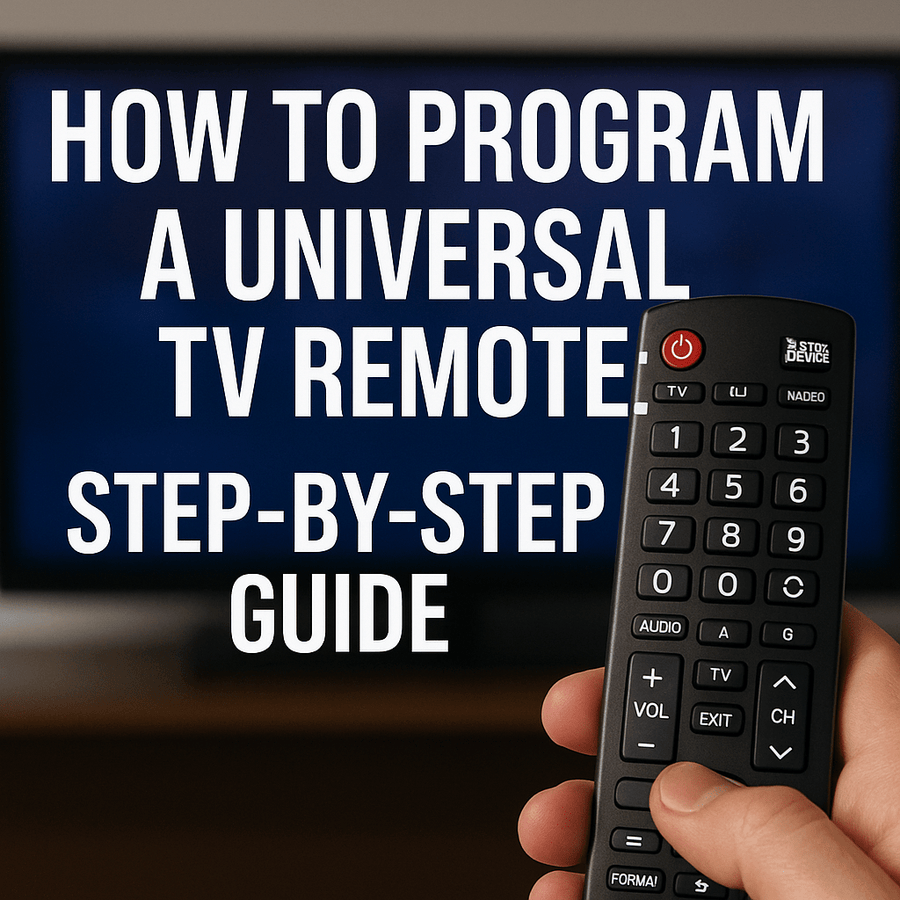 Program Utilitech Streaming Remote How to Program a Universal TV Remote: Step by Step Guide