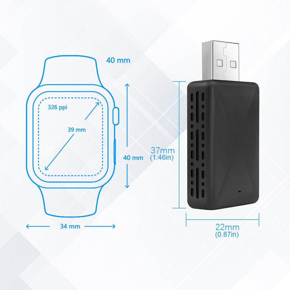2 in1 Wireless Carplay Android Auto Adapter WiFi BT Auto Connect Mini USB Dongle - Office Catch