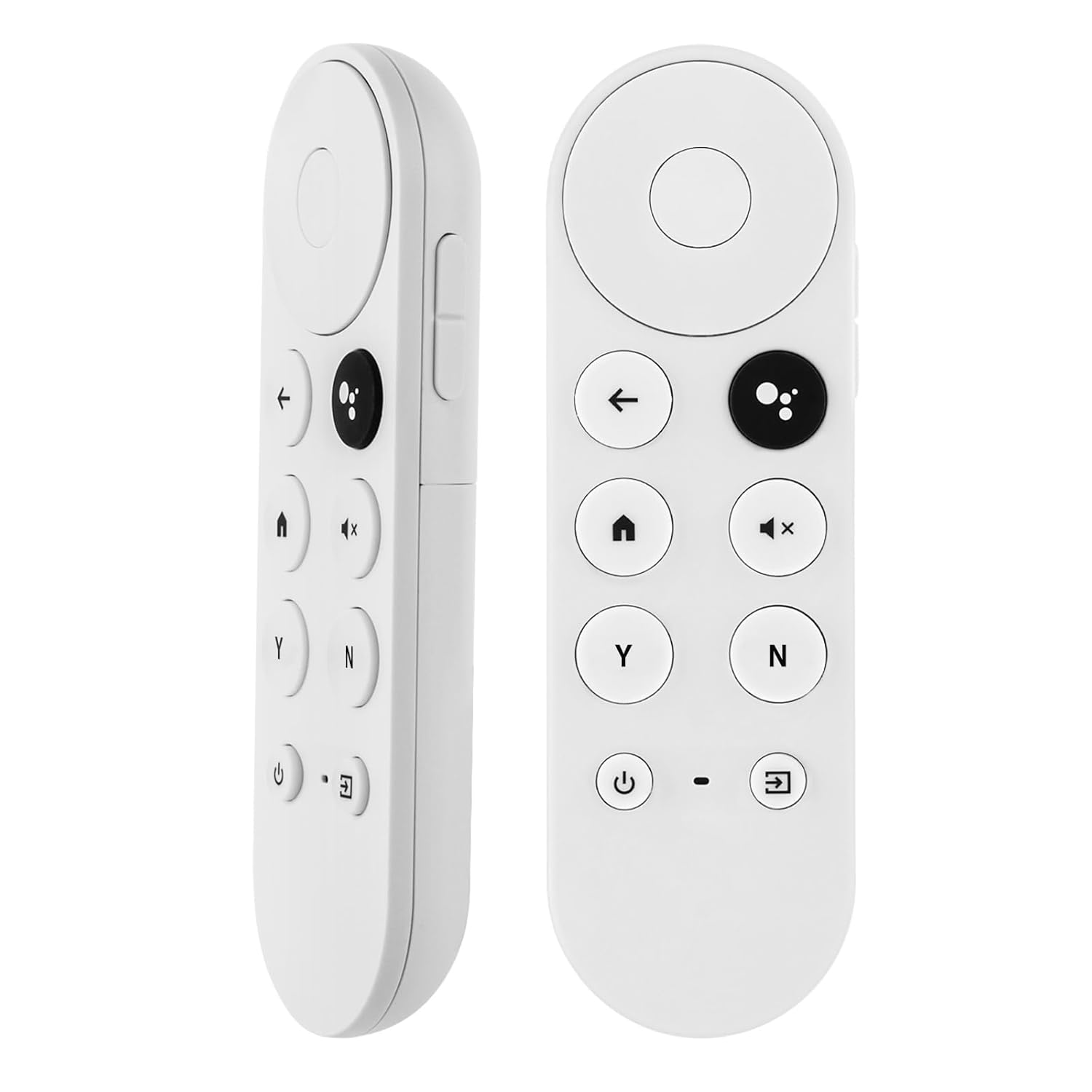 2 - Pack | Compatible G9N9N Replacement Remote for Chromecast 4K with Google TV – Voice, Bluetooth, and IR Control - Office Catch