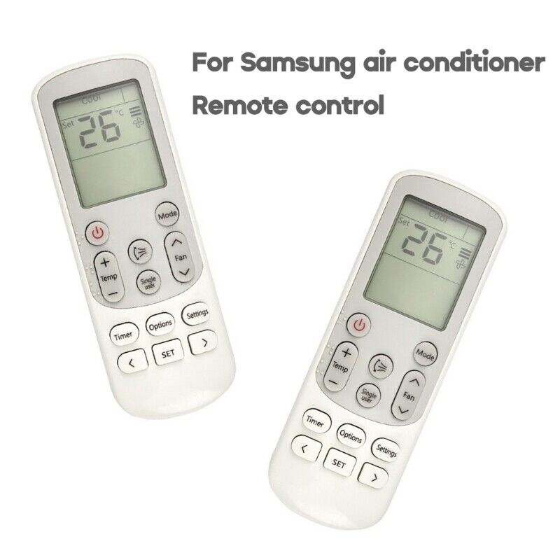 [2 Pack] Replacement Air Conditioner Remote Control for Samsung DB93 - 14643 DB93 - 1463T DB93 - 1463S DB93 - 15882Q DB93 - 15882R - Office Catch