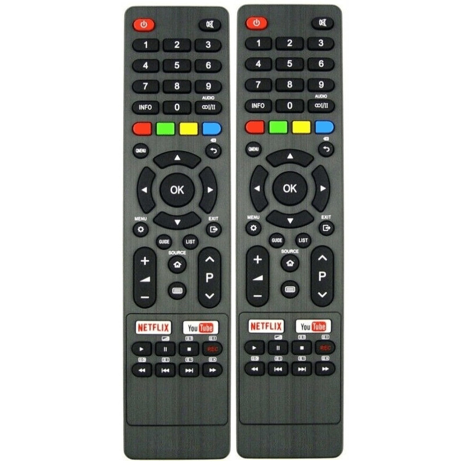 [2 Pack] Replacement Remote Control for Kogan Smart TV KALED40AF7000STA AF7000 – No Setup Required - Office Catch