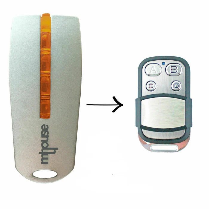 [2 Pack] Replacement Remote Control for MyHouse Mhouse TX3 TX4 GTX4 433.92MHz Gate & Garage Systems - Office Catch