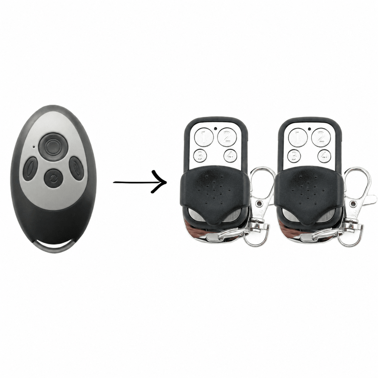 [2 Pack] Replacement to suit Gryphon Stealth TM60 Garage/Gate Remote SKR433-1 SKRJ433 - Office Catch