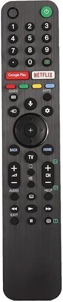 [2 Pack] RMF-TX500P Voice Remote for Sony TV KD-65X9500G KD-55X9500G KD-43X8000H KD-55A8H w/ Google Play & Netflix - Office Catch