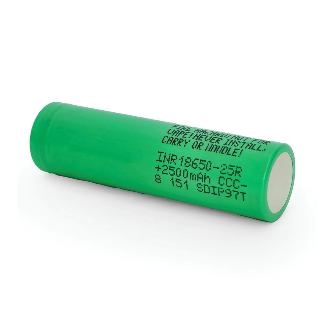 Tavice 25R 18650 2500mAh 20A Lithium-Ion Rechargeable Battery