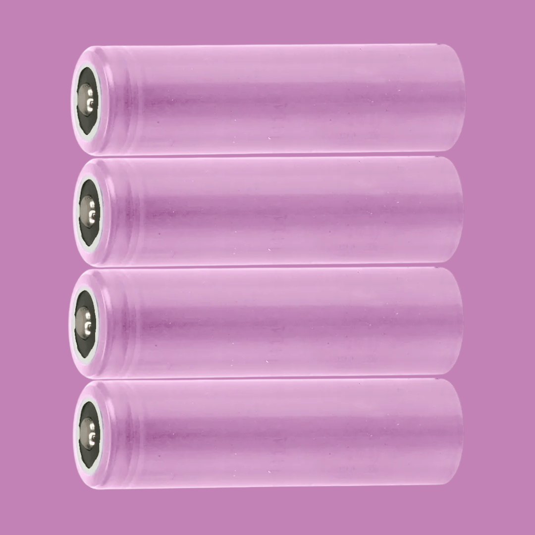 4 pack Tavice 18650 3500mAh 3.7V Rechargeable Lithium - Ion Battery - Office Catch