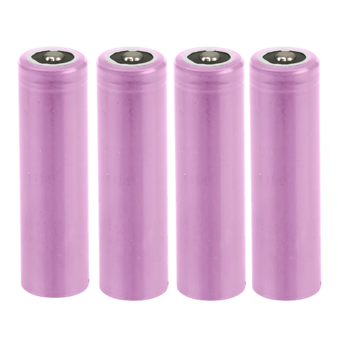 4 pack Tavice 18650 3500mAh 3.7V Rechargeable Lithium - Ion Battery - Office Catch