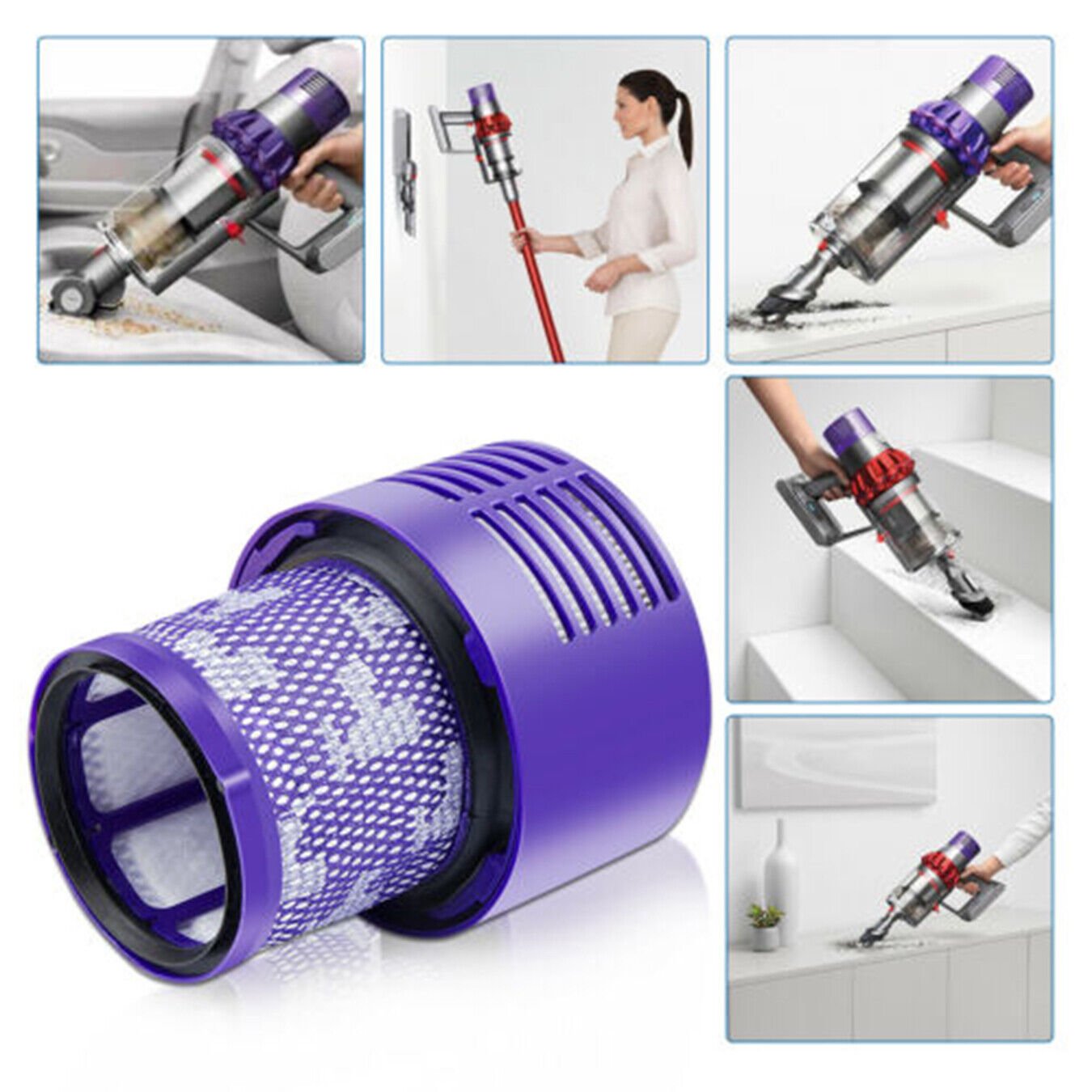 Dyson V10, SV12 Cordless Vacuum Cleaner Replacement Battery Pack + Filter Combo - Office Catch