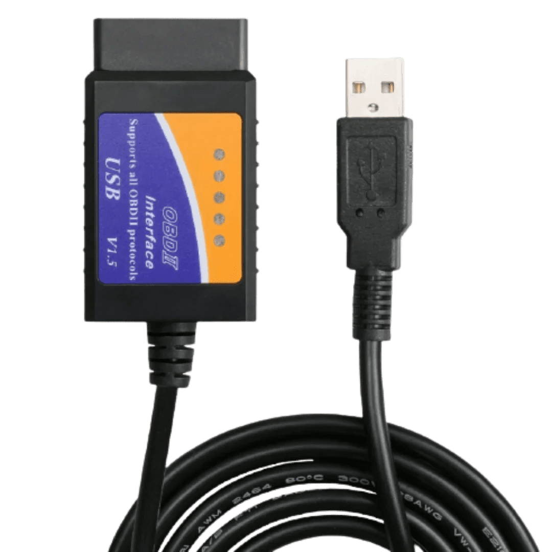 ELM327 OBD2 USB Adapter for Windows, ELMconfig Scanner with MS CAN/HS CAN Switch for F150 F250 Car and Light Truck, Diagnosis on Windows with V1.5 - Office Catch