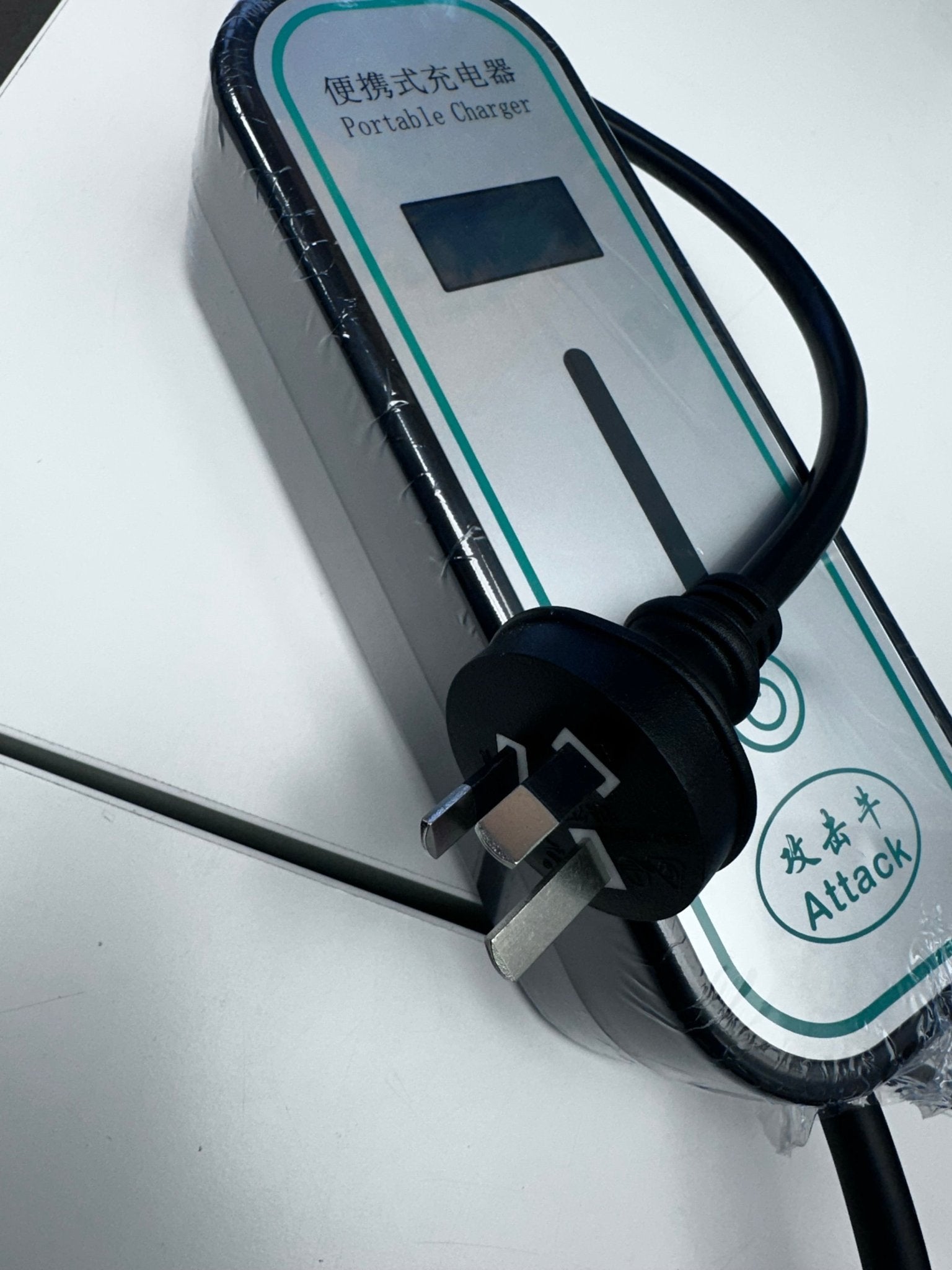 EV Charging Cable Type 2 10A upto 3.5Kw with AU Plug | 5 Meter | Protable Electric Vehicle Car Charger - Office Catch