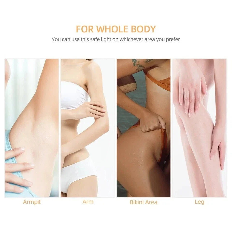 TAVICE IPL Hair Removal Device for Women and Men, 990,000 Flashes, At-Home Intense Pulsed Light Hair Remover for Face, Arms, Legs, Underarms, Bikini Line and Body