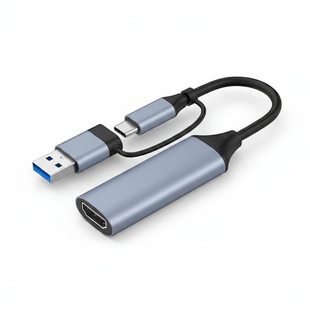 HDMI to USB Video Capture Card, USB 3.0 4K 60FPS Game Capture & Streaming Adapter - Office Catch