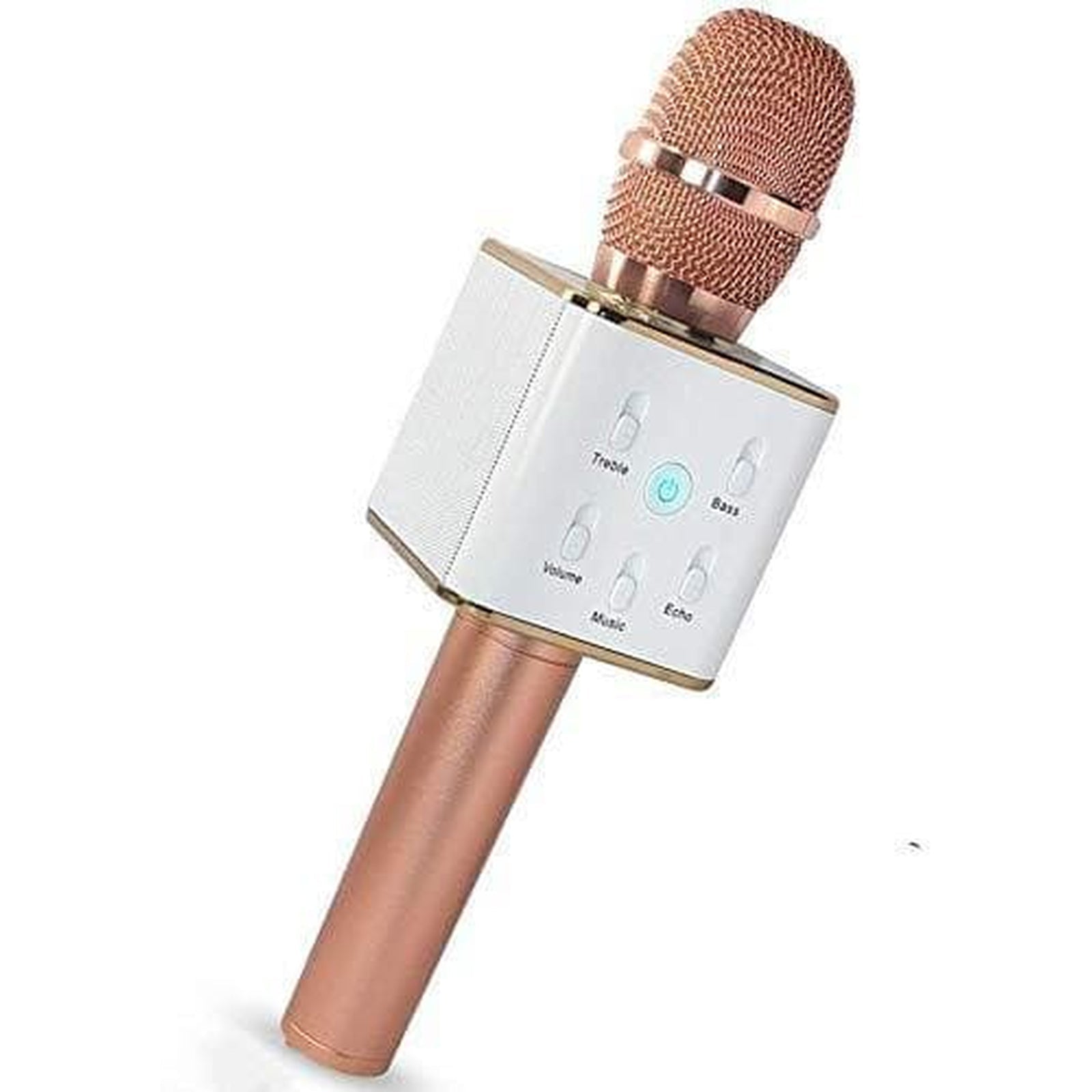 Karaoke Microphone Wireless Bluetooth Speaker Handheld Mic USB Player - Office Catch