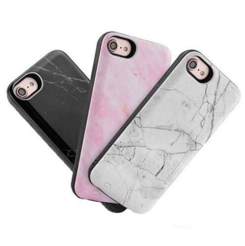 Marble Black For iPhone 11 Pro Battery Power Phone Case - Office Catch