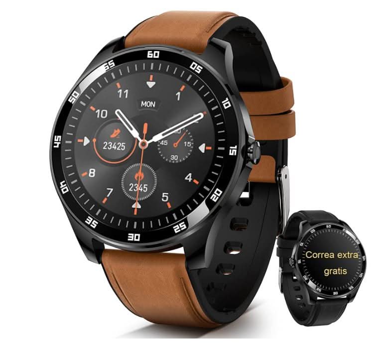 Men’s IP67 Waterproof Smartwatch with Full Touch Screen, Heart Rate & Activity Monitor - Office Catch