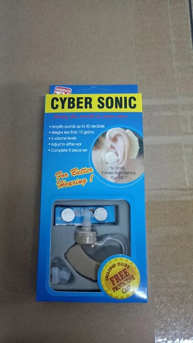 Portable Mini Wireless Hearing Aids Sound BTE with Noise Reduction Chip - Office Catch