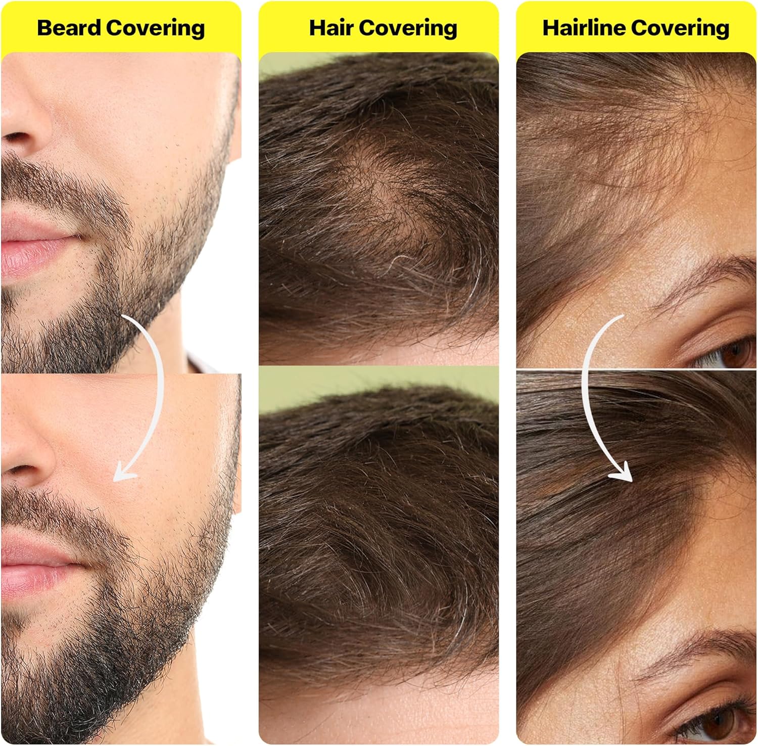 Prove Nothing Hairline Powder Root Touch - Up Designed in Australia, Gray Coverage, Bald Spot Concealer, Thinning Hair Fill - In Powder, Sweat & Water Resistant, 24 - Hour Wear for Women & Men (Dark Brown) - Office Catch