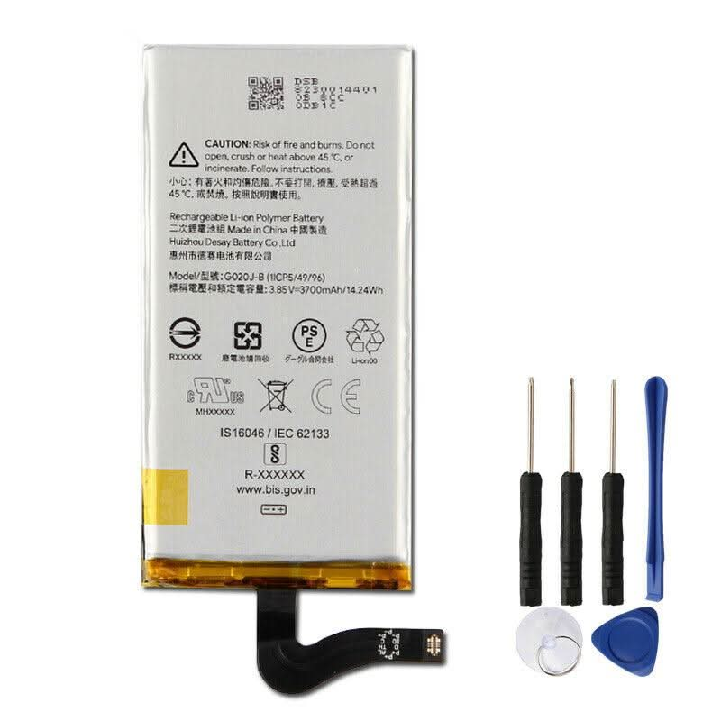 Replacement Battery for Google Pixel 4 XL – Li-Polymer with Tools