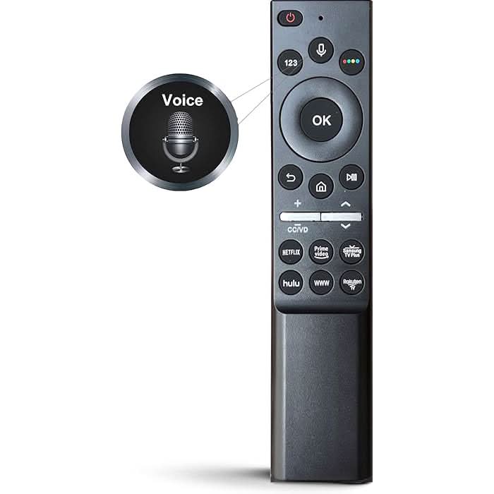 Samsung BN59 - 01266A BN59 - 01298C Replacement Universal Smart TV Remote with Voice Control | Works with 200+ Samsung TV Models - Office Catch