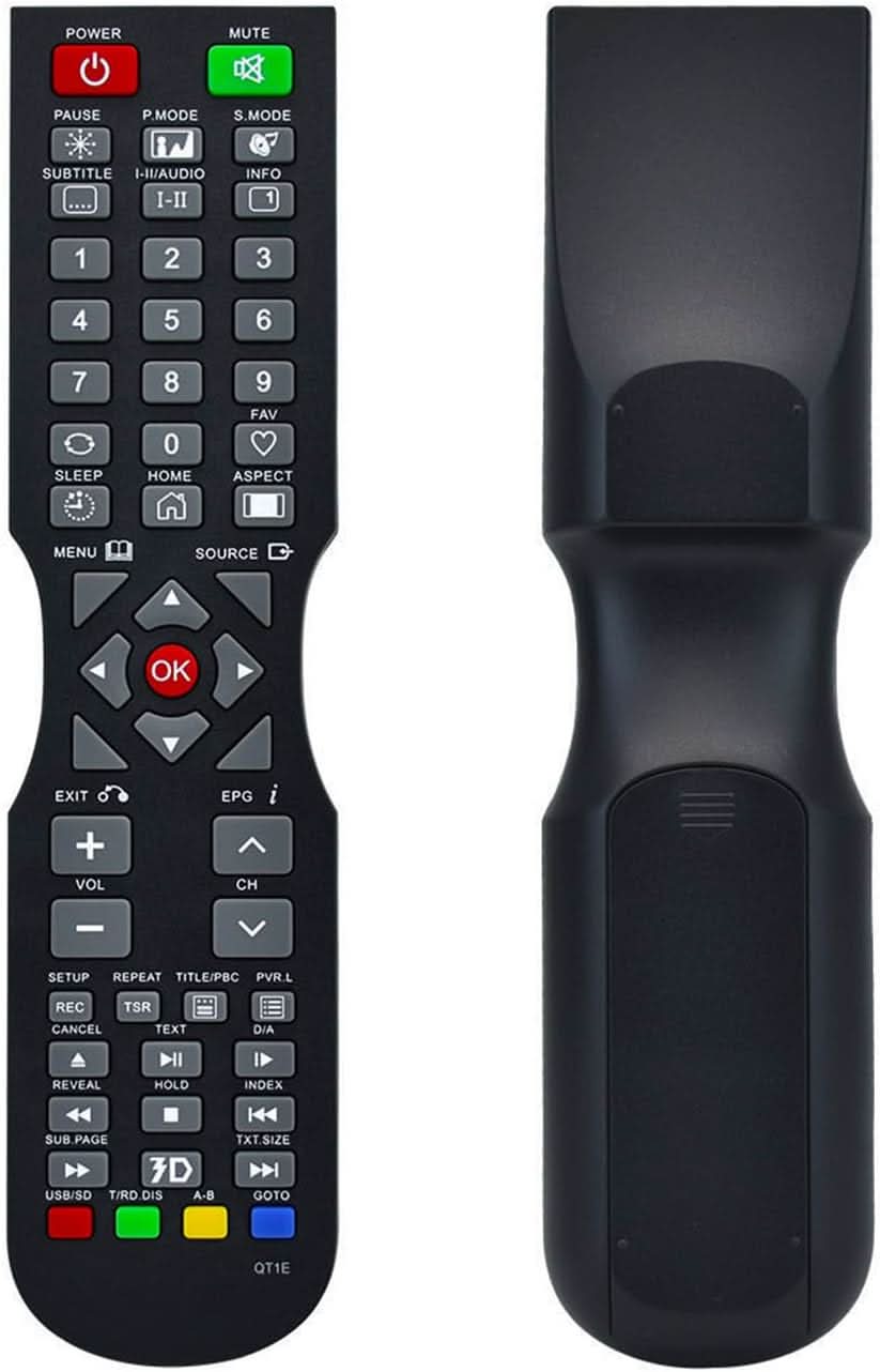 TAVICE 2 PACK Compatible Remote For SONIQ QT1E QT155 QT166 QT138 Remote TV E55V13A E55V14B - Office Catch