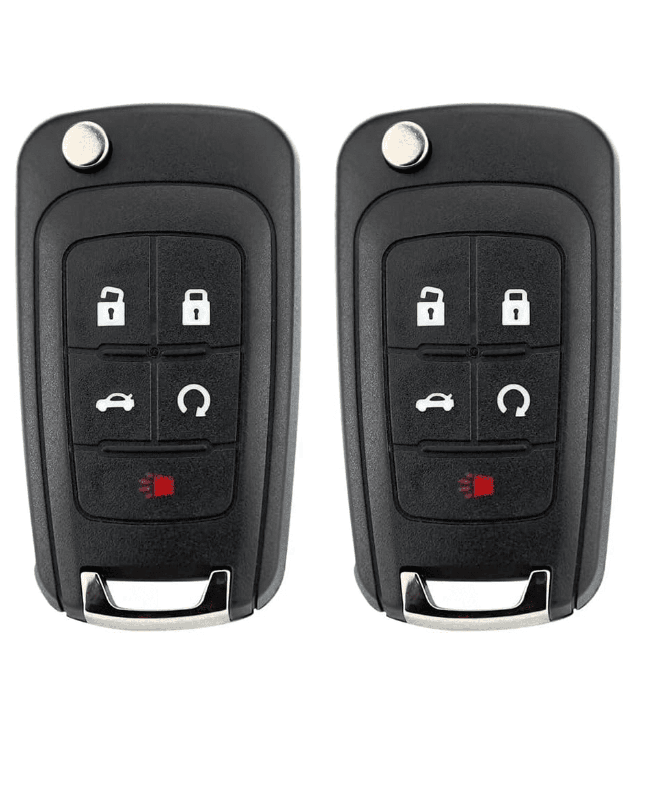 TAVICE 2 PACK For HOLDEN COMMODORE VF 5 Button Remote Flip Key Blank Shell/Case/Enclosure - Office Catch