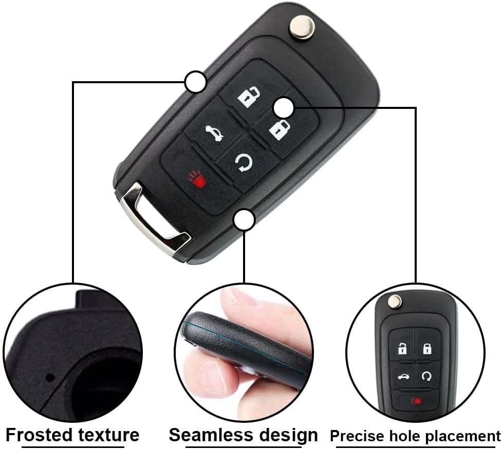 TAVICE 2 PACK For HOLDEN COMMODORE VF 5 Button Remote Flip Key Blank Shell/Case/Enclosure - Office Catch