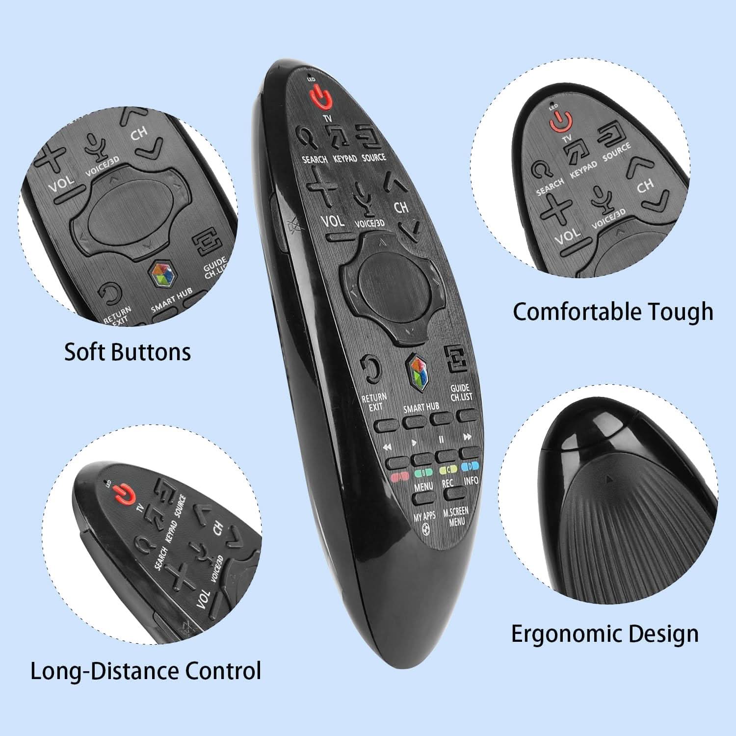 TAVICE 2 Pack Remote Control for Samsung & LG TV BN59 - 01182B Bn59 - 01182G BN59 - 01185B BN59 - 01185F - Office Catch