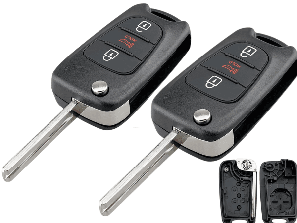 TAVICE 2 Pack Replacement remote Flip car key shell suitable for HYUNDAI i20 i30 i35 - Office Catch