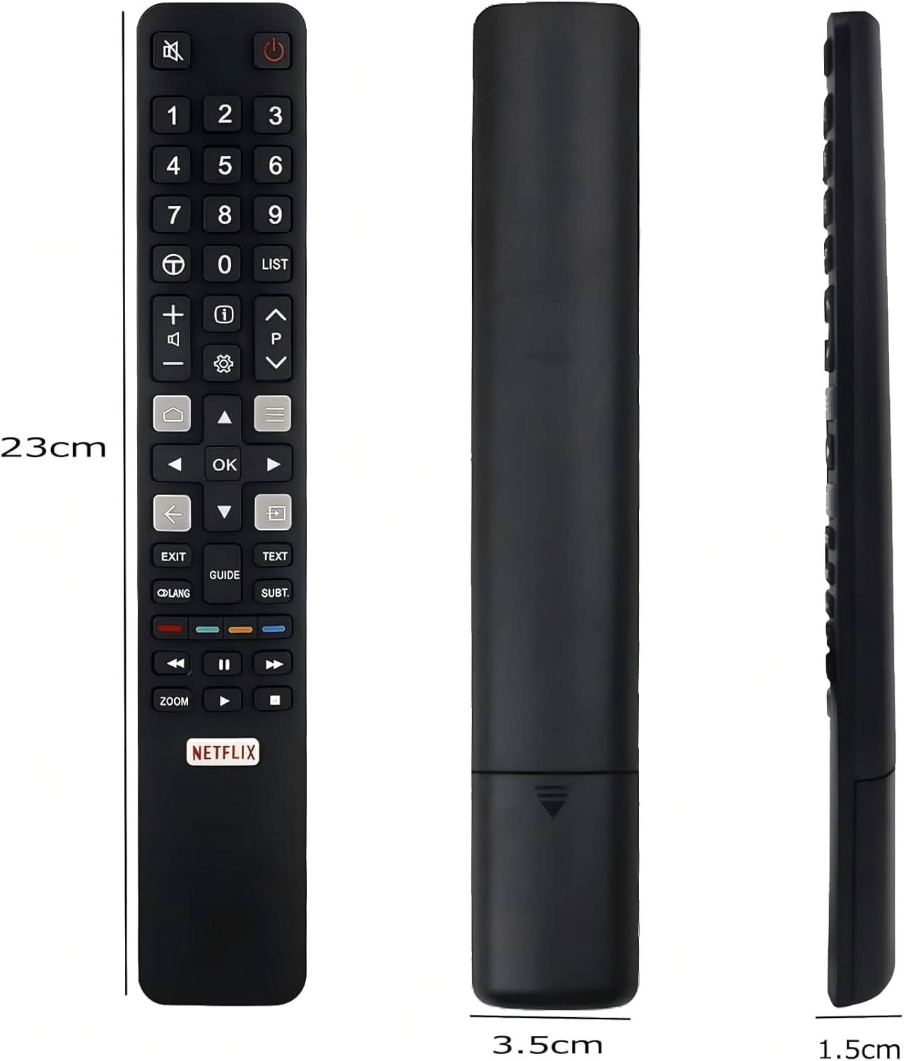 TAVICE 2 pack Replacement Remote For FFALCON TV grc802n YAI2 55uf1 65uf1 50uf1 40sf1 32sf1 N - Office Catch