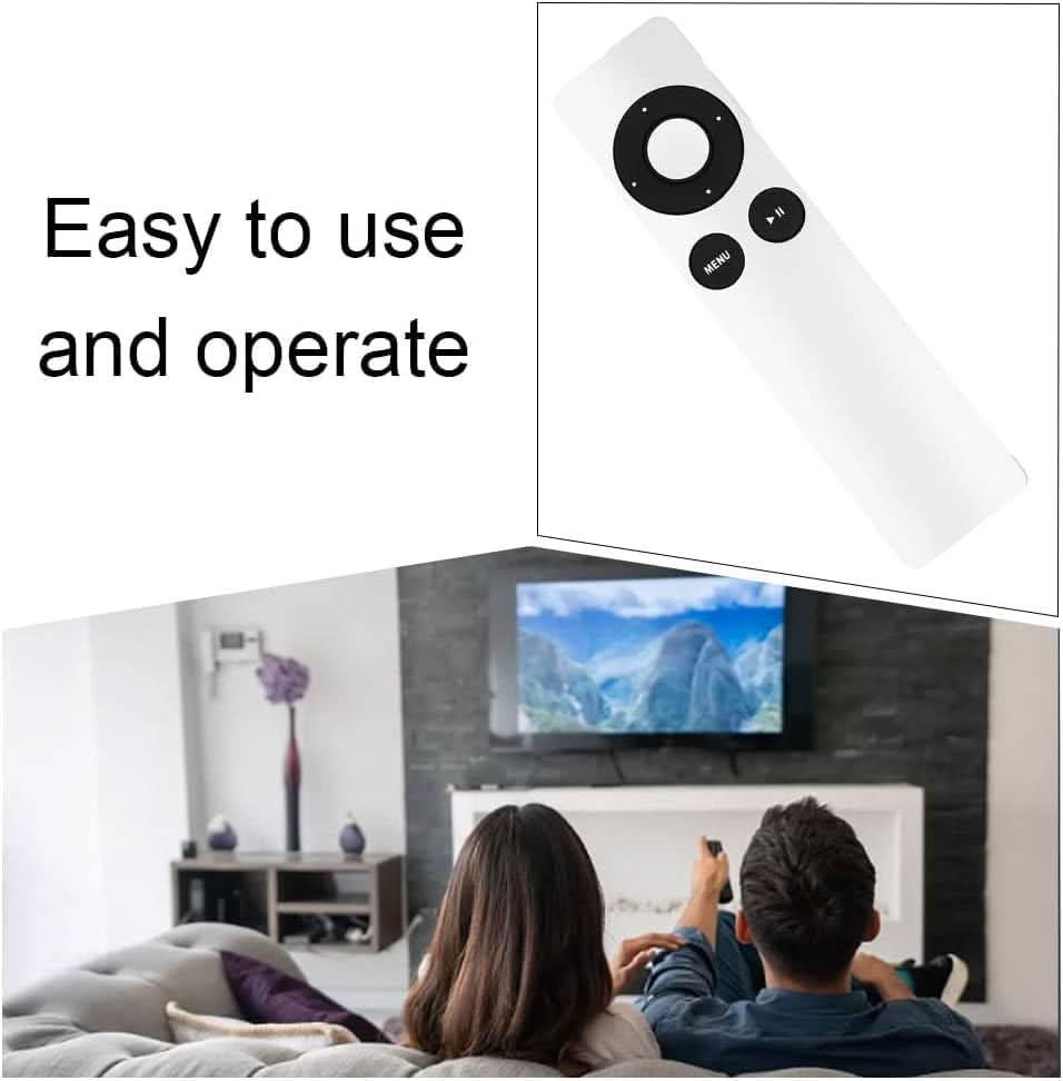 TAVICE 2 PACK Replacement Universal Infrared Remote Control Compatible For Apple TV1/TV2/TV3 - Office Catch