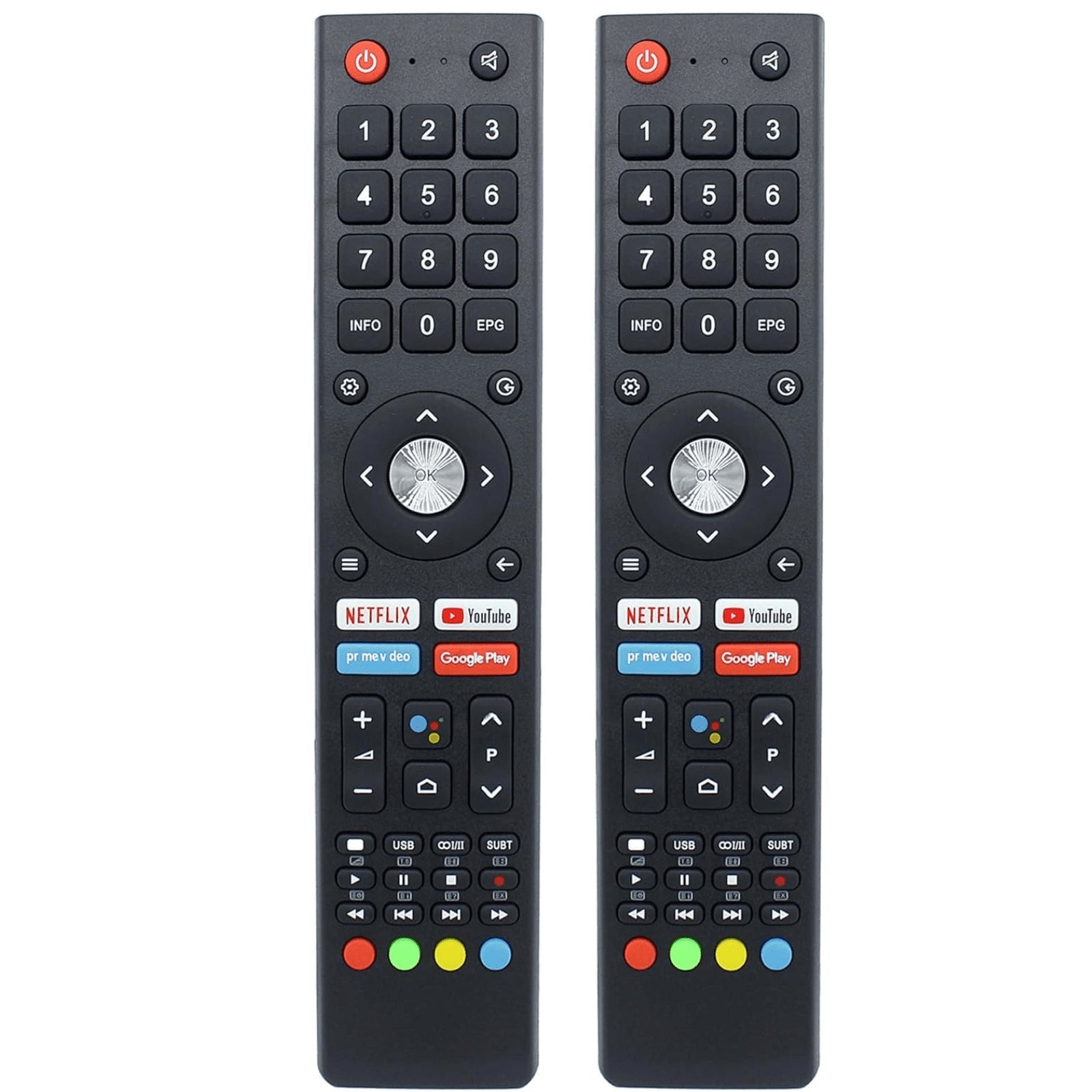 TAVICE 2 PACK RM-C3362 RM-C3367 RM-C3407 Replacement Remote for JVC Smart TV Televisions - Office Catch