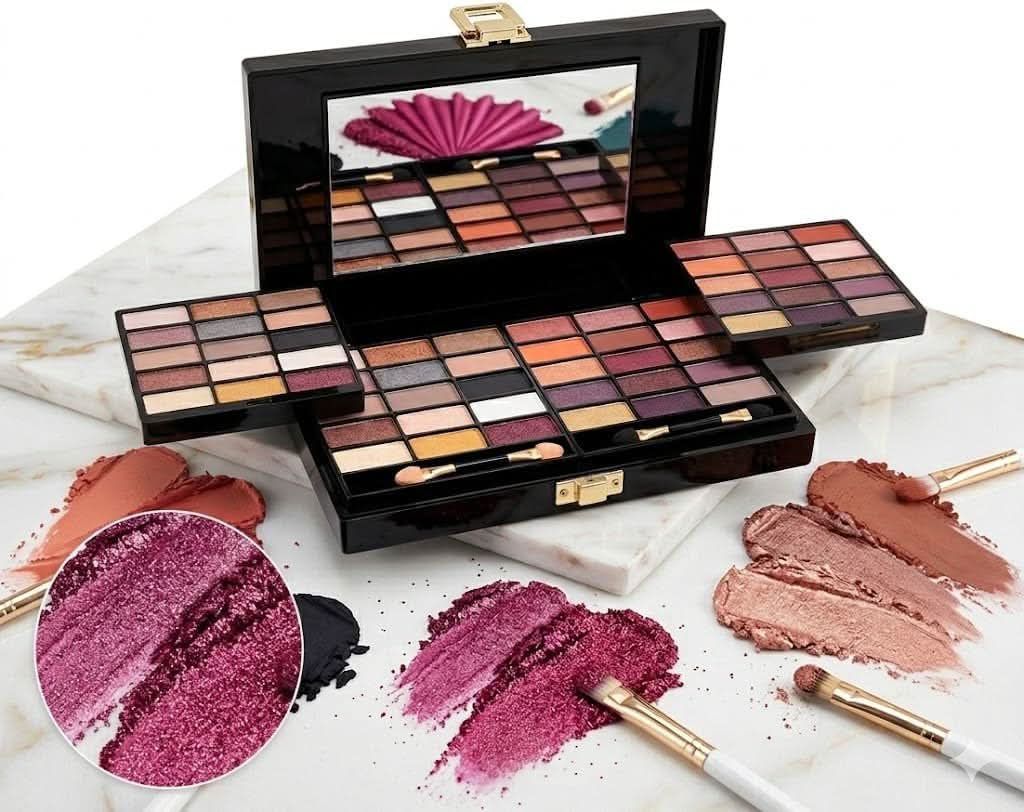TAVICE 39 Color Makeup Palette Set Eyeshadow, Concealer, Lip Gloss, Foundation & Blush, Sleek Powder, Rich Colors Cosmetic Kit for Professional and Daily Use - Office Catch