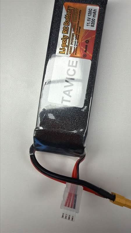 TAVICE 3S LiPo Battery 11.1V 5200mAh 120C with XT60 Connector Compatible with RC Car, Helicopter, Airplane & Quadcopter - Office Catch