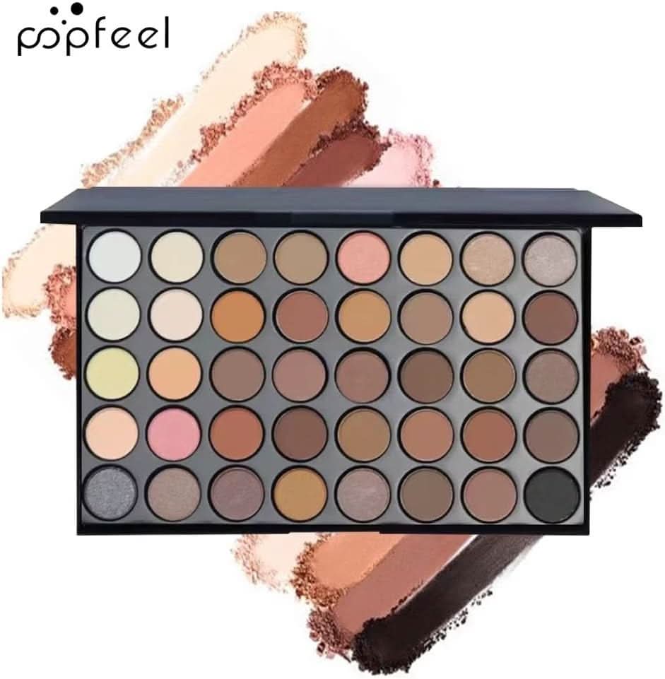 TAVICE 40 - Color Eyeshadow Palette Matte, Shimmer & Metallic Eye Makeup Palette for Long - Lasting, Blendable Looks - Office Catch