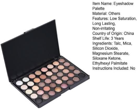 TAVICE 40 - Color Eyeshadow Palette Matte, Shimmer & Metallic Eye Makeup Palette for Long - Lasting, Blendable Looks - Office Catch