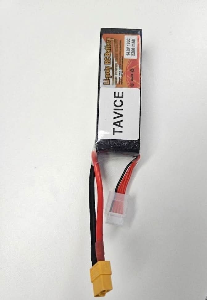 TAVICE 4S LiPo Battery 14.8V 2200mAh 120C with XT60 Connector Compatible with RC Drone, FPV, Quadcopter & Helicopter - Office Catch