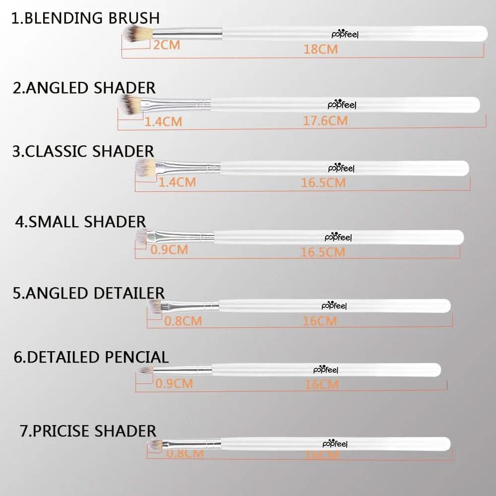 TAVICE 7 PCS Professional Eye Makeup Brushes Set - Office Catch