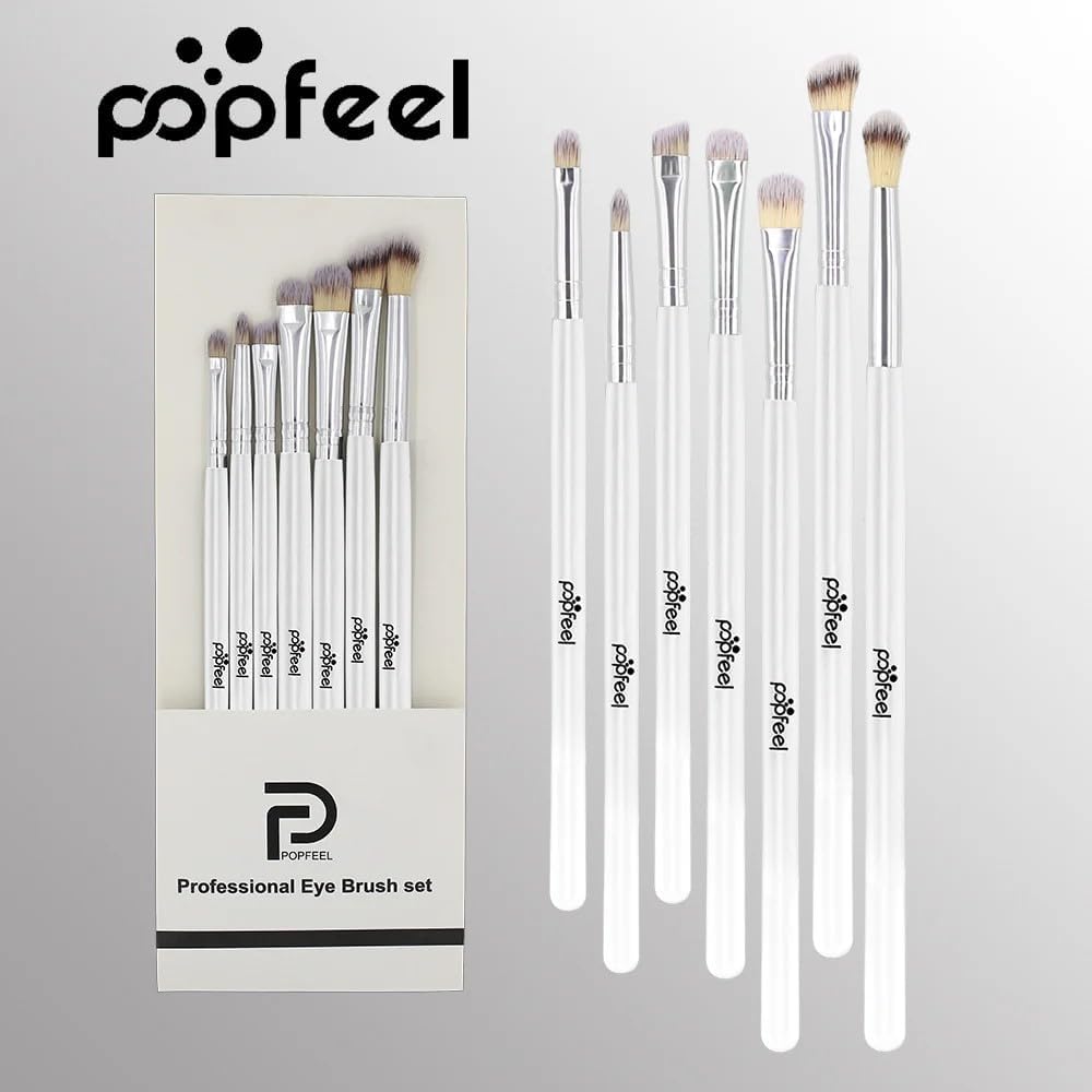 TAVICE 7 PCS Professional Eye Makeup Brushes Set Soft Blending & Eyeshadow Brushes: - Office Catch