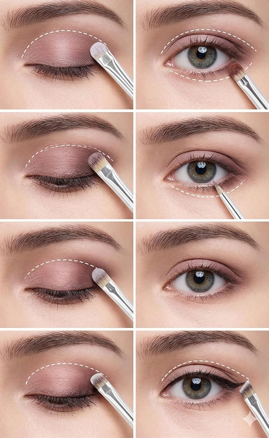 TAVICE 7 PCS Professional Eye Makeup Brushes Set Soft Blending & Eyeshadow Brushes: - Office Catch