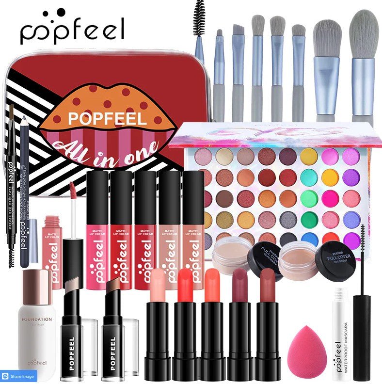 TAVICE Professional 30 - Piece All - in - One Makeup Kit with Bag - Office Catch