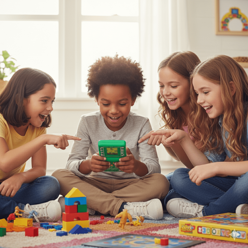 TAVICE TOP Game Mini 3" Handheld – 9,999 Retro Arcade & Puzzle Games, Portable Classic Gaming - Office Catch