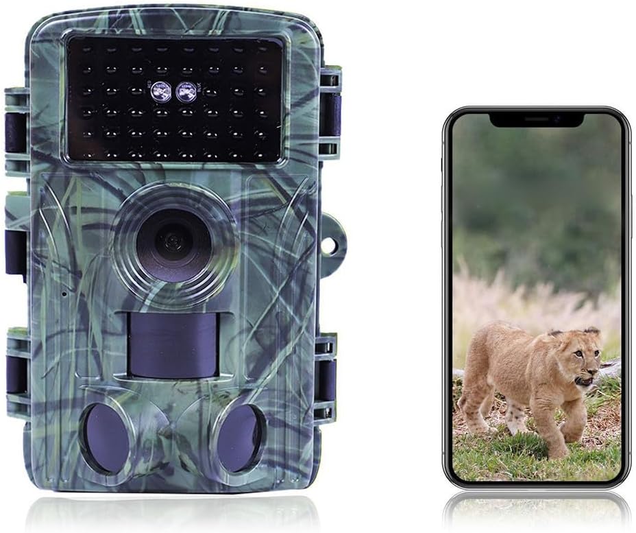 Tavice Trail Camera 8K Waterproof | Motion Activated | Bluetooth + App - Office Catch