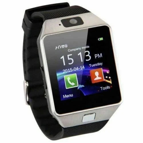 Tavice TZ1 Bluetooth Smart Watch with Touchscreen | Camera, Pedometer, Sleep Monitor, Notifications & Multi-Language Support - Battery Mate
